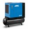 Abac Super 20 HP Tank Mount 208-230- 460 V, 3 Phase Rotary Screw 131 Gal 150 PSI Air Compressor w/Dryer AS-20S503TMD - alternate 2